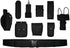 Noa Store Duty Belts for Law Enforcement | Police Belts with 10 Components Pouches & Holster Gear