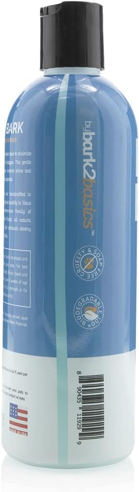 Bark2Basics 16 oz Baby Bark Puppy Shampoo for Dogs, - Naturally Derived Ingredients, Formulated for Puppies