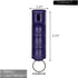 Police Magnum Keychain Pepper Spray, Tactical Small Compact Case Holder for Women's Self Defense (1/2oz)