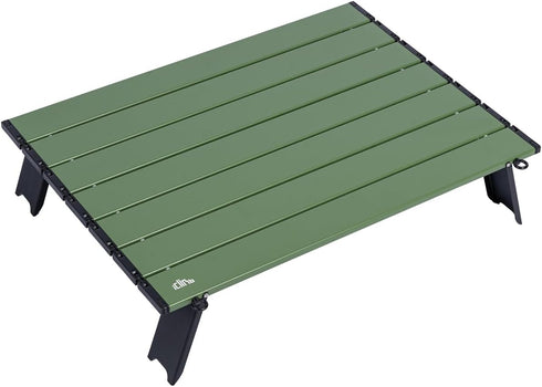 iClimb Ultralight Compact Mini Beach Picnic Folding Alu. Table with Carry Bag,
