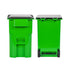 Set 4 of Mini Trash & Recycling Cans with Lid & Wheels for Wrestling Action Figures