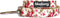 Blueberry Pet 5 ft x 3/4" Durable Pink Rose Print Ivory Dog Leash - 9 Patterns, Medium