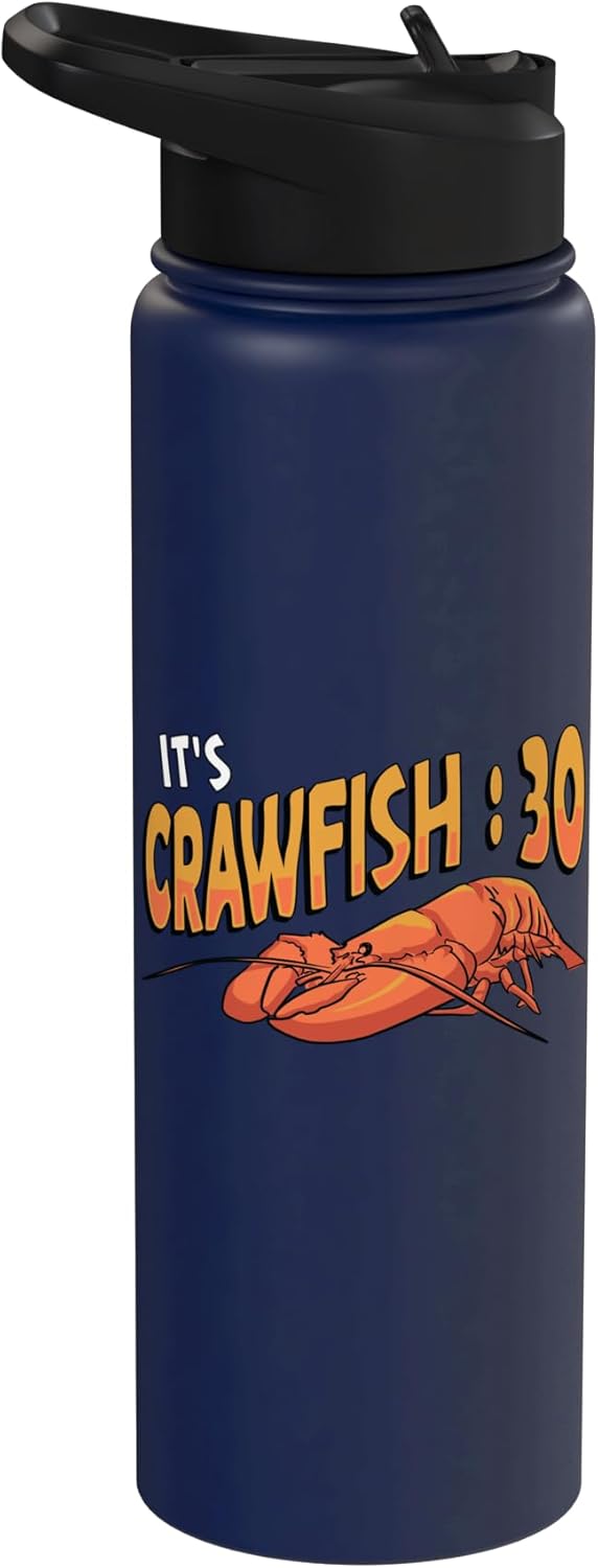 Seafood Festival Designs for Seafood Lover It's Crawfish : 30 Crawfish Boil Mardi Gras Seafood Festival Stainless Steel