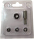45 3 Hooded Peep Sight Degree Clarifier Verifier Lens Peep Sight Aperture Kit Tools Fit for Compound Bow Colors