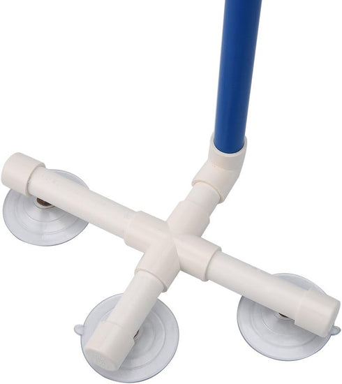 Hypeety Pet Parrot Bath Perches Rack, Suction Cup Bird Window and Shower Perch for Budgies