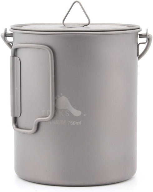 TOAKS Titanium Pot 750ml with Bail Handle