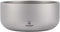 SILVERANT Titanium Double Walled Bowl Oatmeal Rice Soup Yogurt Doshware Ultralight Portable