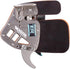 BICASTER Left-Handed Archery Finger Tab - Adjustable Leather & Aluminum