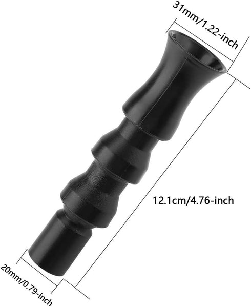 NGe Flexible Aquarium Tornado Nozzle, 360°Fish Tank Rotating Water Outlet Aquarium Outflow End Plumbing Fitting,Water Outlet Return Pipe Plumbing Fitting(20mm