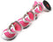 Zunea Small Dog Shoes for Hot Pavement, Breathable Mesh Boots, Adjustable Non-Slip Zipper Pet Booties, Pink 5#