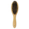 Patina Dog Cat Brush for Shedding, Natural Bamboo Boar Bristles, Pet Grooming Supplies for Dogs Cats