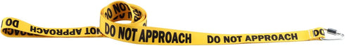 JXGZSO Do Not Approach/No Hand Sniffs Dog Lead - Reactive Dog Give Me Space Leash Wrap Rescue Dog Lead