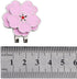 Golf Hat Clip Peach Blossom Ball Markers, Magnetic Hat Marker for Professional Golf