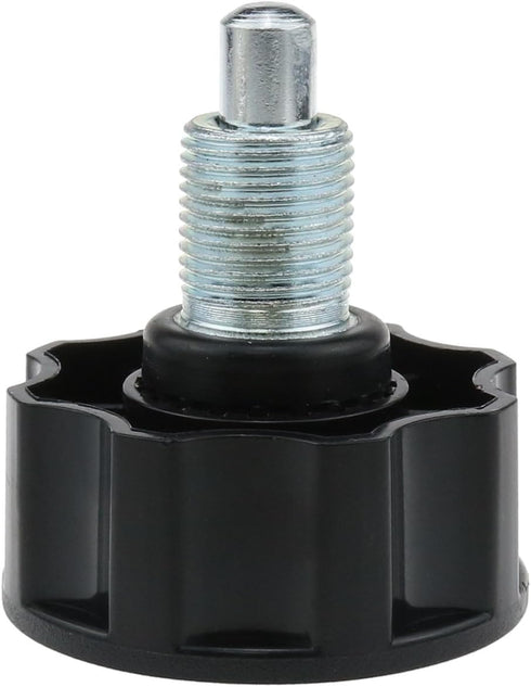 M18 Pop Pull Pin Knob Adjustment, Fitness Equipment Pop Pull Pin Knob for Bicycle Equipment, Black 2PCS