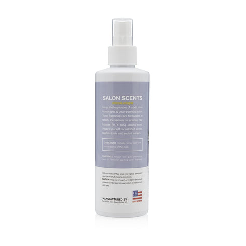 Bark2Basics Salon Scents Pet Grooming Cologne 8 oz - Natural Deodorizing Perfume for Dogs and Cats