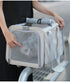 XhuangTech Pet Carrier, Airline Approved Travel Bag, Collapsible Soft-Sided Dog Kennel for Small Medium Pets