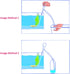 DODO Aqua Mini Aquarium Exchanger, Fish Tank Cleaning and Water Exchanger Siphoning for Small Tanks