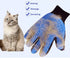 Pet Hair Remover Glove - Gentle Grooming Brush with Enhanced Five Finger Design for Dogs & Cats