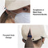 Muryobao Women's Ponytail Baseball Cap, Summer Quick Drying Hat, Soft UV Sun Protection for Outdoor Sports