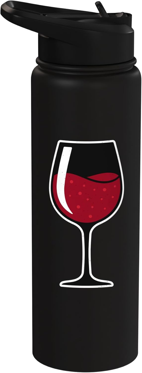 Wine Drinker Humor Tee Winery Life Wine Sommelier Glass Wine Lover Sommelier Winemaker Wine Drinking Party Tee Stainless Steel Insulated