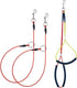 Pet Grooming Loop for Dogs, Fits Most No Sit Haunch Holder Tubs and Tables, Sturdy Steel Wire Rope (3 Packs) (Ring