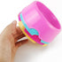 16 PCS Pet Plastic Bowls with 1PC Food Spoon, Candy Color Practical Food & Water Bowls for Cats, Dogs, and Rabbits