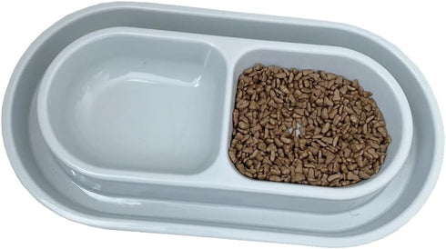Cat Kitten Dish Dog Puppy Feeder Pet Bowl, 3 Colors, New Pink