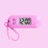 jojnsha Backpack LED Digital Keychain Pocket Watch Portable Miniature Clock for Students Kids Lightweight Timepiece