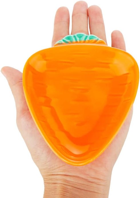 2 Pcs Hamster Ceramic Food Bowl, Cute Shape Anti-turning Dish for Hamster, Gerbil, Hedgehog, Guinea Pig