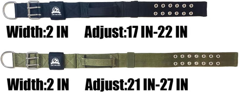 4-Layer Nylon Collar for Large Dogs, Tactical Military Training Heavy Duty Dog Collar for Extra Large Breeds