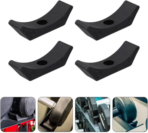 Yardwe Set of 4 Adjustable Dumbbell Storage Brackets - Efficient Organizer Rack for Weight Holder Stand, Durable Weight