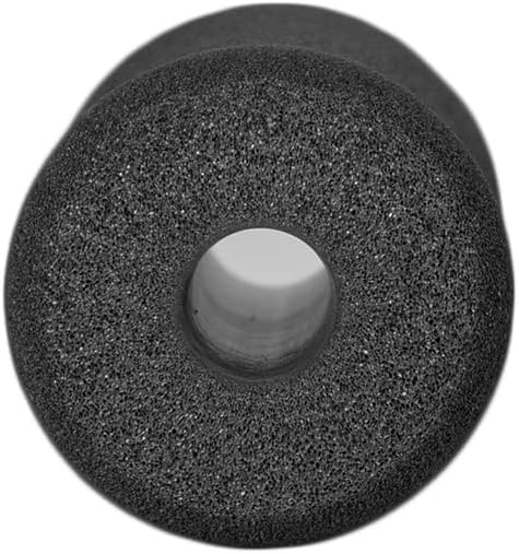 Sponge Foam Foot Pad Roller Pair, Replacement for Gym Exercise Equipment, Suitable for 1-inch Rod