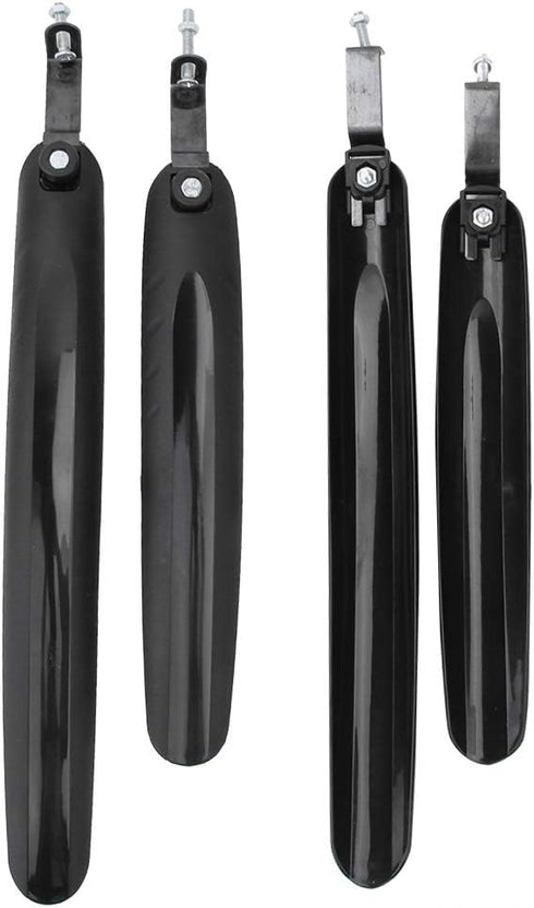 Keenso Front Rear Mountain Road Bike Mudguard Set, Essential Bike Accessories