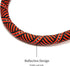 10FT / 20FT Long Slip Lead Dog Leash, 3/8" Thick Nylon Reflective Rope Anti-Choke Training Lead for Medium Large Dogs