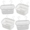 GANAZONO 4pcs Small Animal Hammock Bed Hanging Cage Accessory for Hamster Sugar
