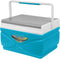 Picnic Cooler 4.5 Liter Hard Cooler, Portable BPA Free Coolbox Keeps Contents Cool for 48 Hours (Orange)