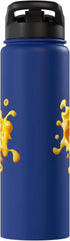 Vibrant Cheese Design for Food Festivals Melted Cheese Splash Art for Culinary Food Lovers Stainless Steel Insulated