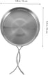 1set Set Backpacking Toddmomy Outdoor Cookware Stainless Steel Portable Cooking Pot and Frying Pan for Camping Picnic