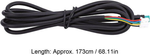 68.11in Keenso Electric Scooter Accessories, Durable Power Connection Line Data Cable Length for Scooters, Ideal