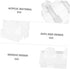 NOLITOY 4 Pcs Fish Tank Background Clip - Fish Tank Clips for Backdrops and Divider for Aquarium Acrylic Fish Tank