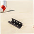 2pcs NUOBESTY Fish Shrimp Hiding House Breeding Cave Pot Aquarium Hideout Shelter Small White Ceramic Half-Round