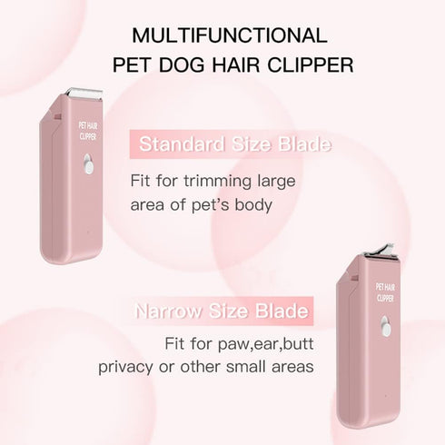 Trimmer, Trimmers Feet Hair Dog Clippers,Quiet Washable USB Rechargeable Cordless Dog Grooming Kit,Electric Pets Hair