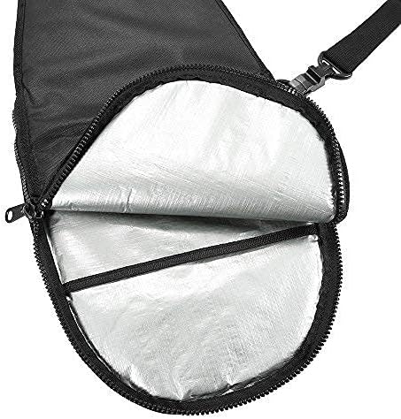 LIXADA Kayak Paddle Bag - Long Storage Holder Pouch Cover for Canoe Paddle (Black)