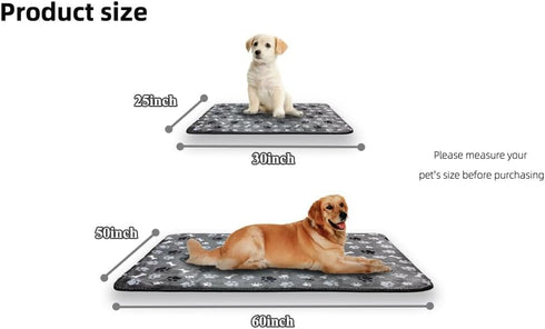 Waterproof Dog Blanket, Super Soft Warm Fluffy Facecloth Sofa Car Bed Protector, Urine Proof Washable Outdoor Pet