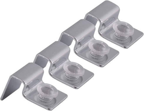 4pcs Aquarium Lid Clips, Glass Aquarium Fish Tank Accessories for Cover Support and Clip