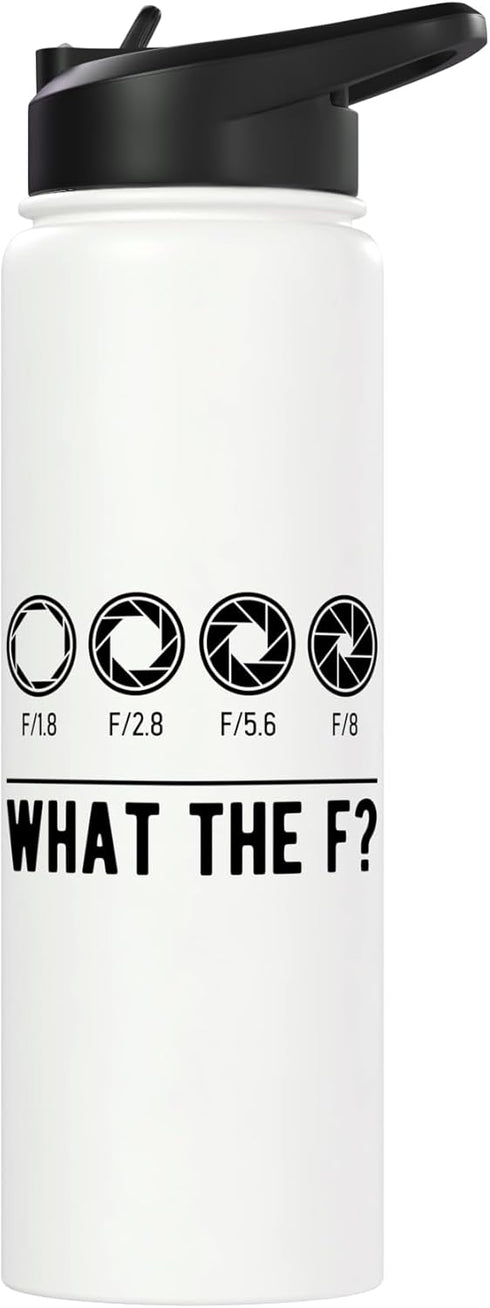 Photographer Photography Camera Lens Aperture Gift Photography Aperture Camera Lens What the F Photographer Stainless