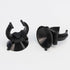 Aquarium Heater Holder Suction Cup Clip - Black for Fish Tube Hose Plant Decoration (Sucker Dia 1.34", Clip Dia 0.9)