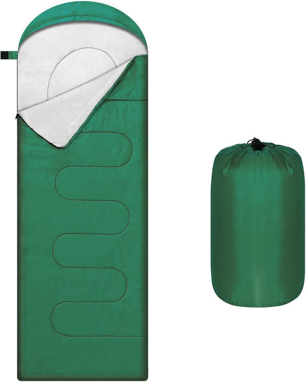 Portable Waterproof Lightweight Camping Sleeping Bags for Adults Kids, 4 Seasons for Hiking, Mountaineering, Indoor
