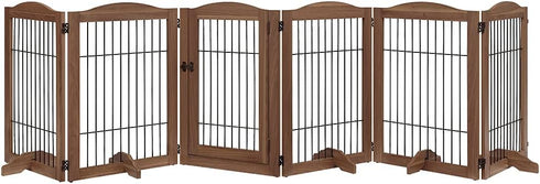 6 Set 2, 0.71 inches unipaws Support Feet for Extra Wide Panel Pet Gate, Dog Gate, of Design for Thickness Panel