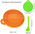 MoPawKT Silicone Pet Food Can Covers, 3 Inner Diameters for Standard Cat & Dog Food Cans, BPA Free (2 lids + 1 spoon)